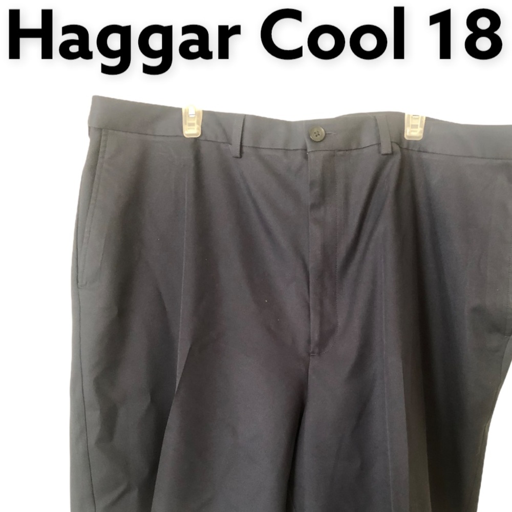Haggar Cool 18 Pro Golf Shorts Navy sz 46